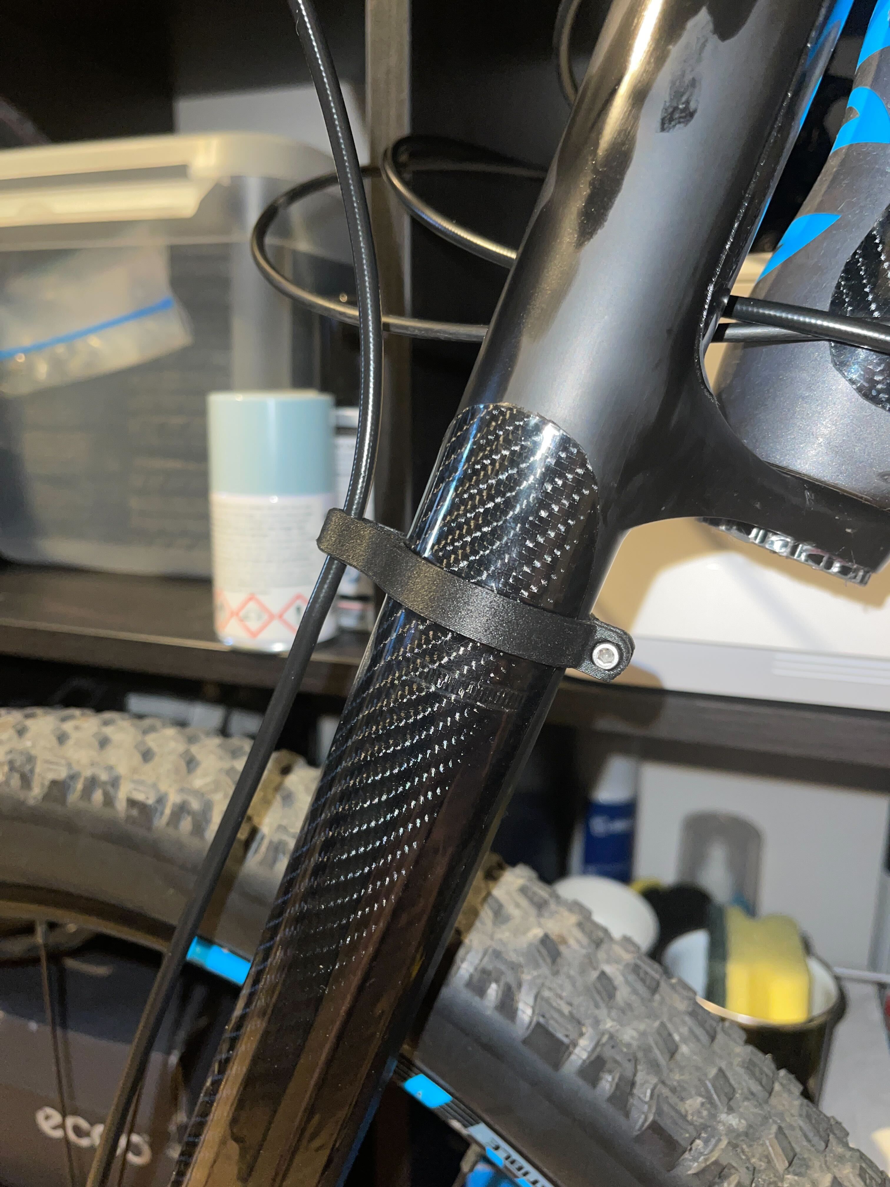 Cannondale Lefty 2.0 brake cable holder by JaSi Download free STL