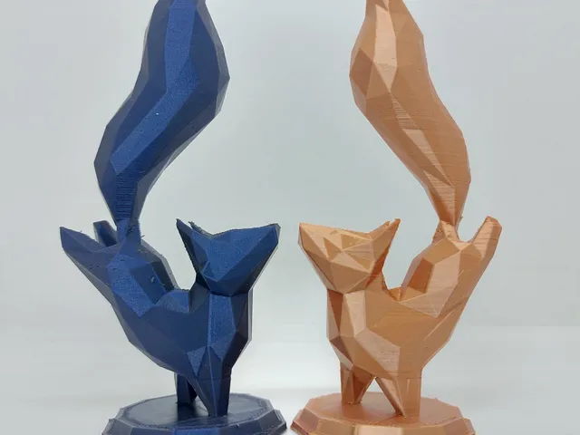 Cute Dancing Fox - Low Poly/Supportless