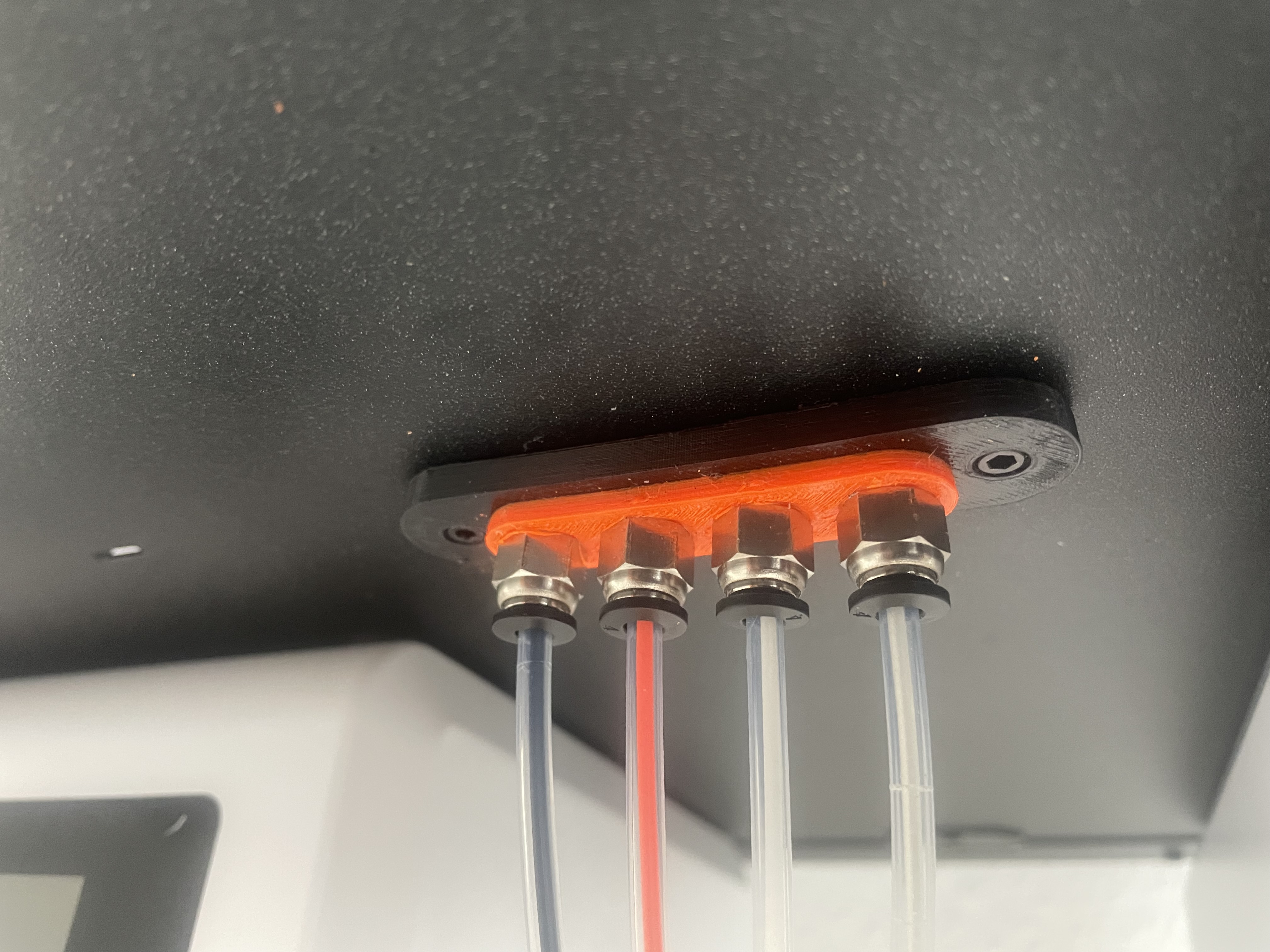 Prusa Enclosure Filament Passthrough x4