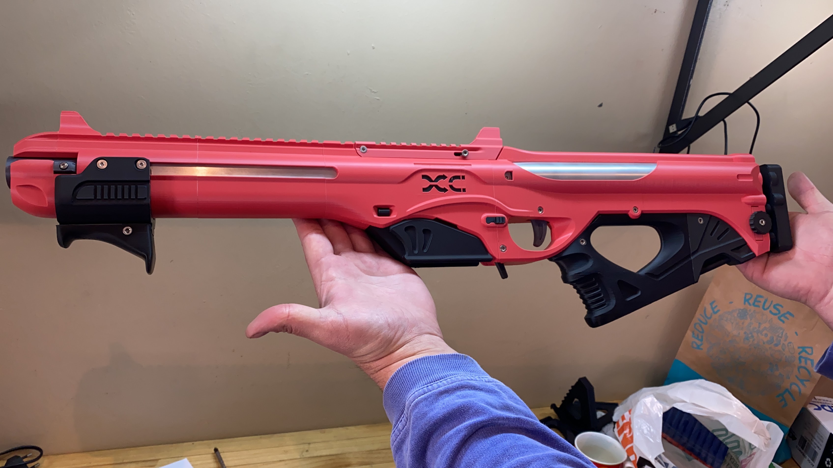 Foam Knight XC Metric Version by Download free STL model