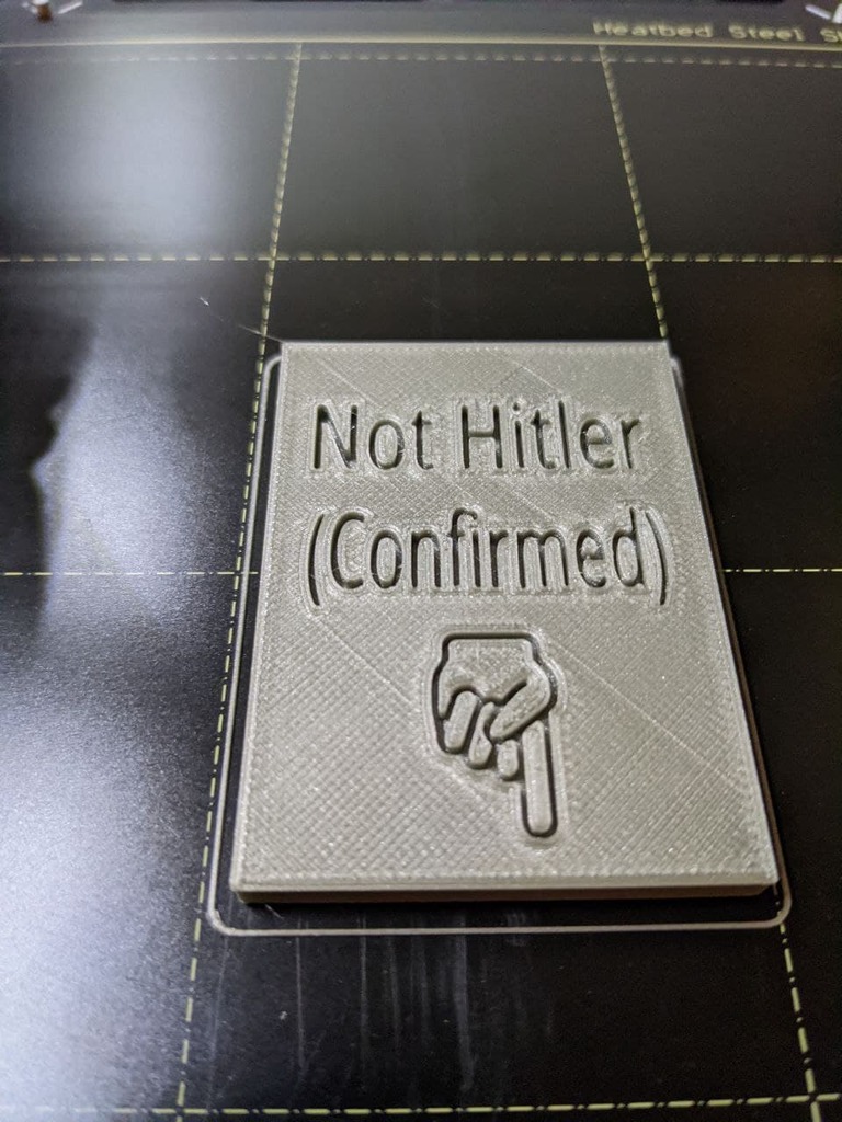 Not Hitler card