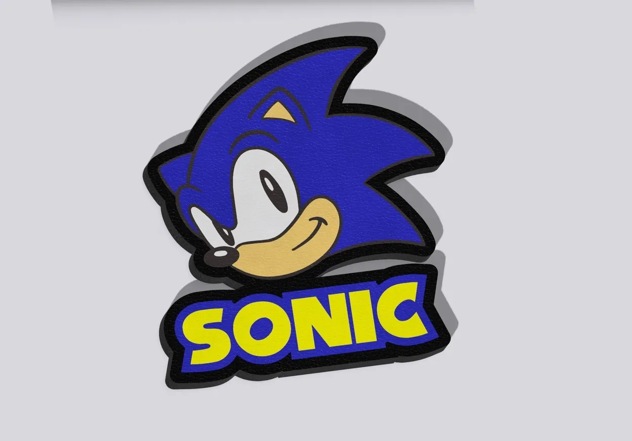sonic led lamp by Smart3d By Gabriel Gomes | Download free STL model ...