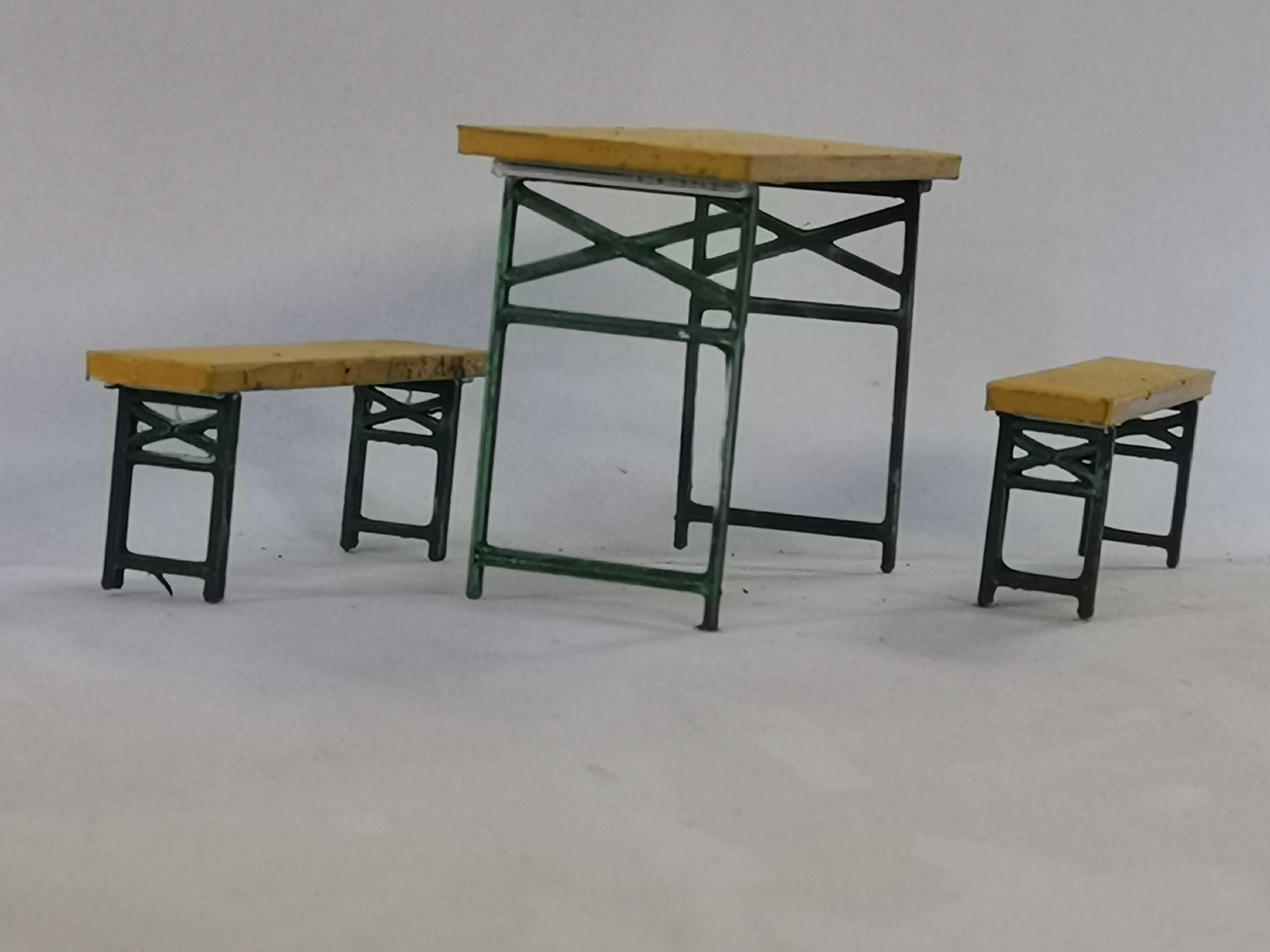Beer Table Set - Biertischgarnitur - H0, 1:87