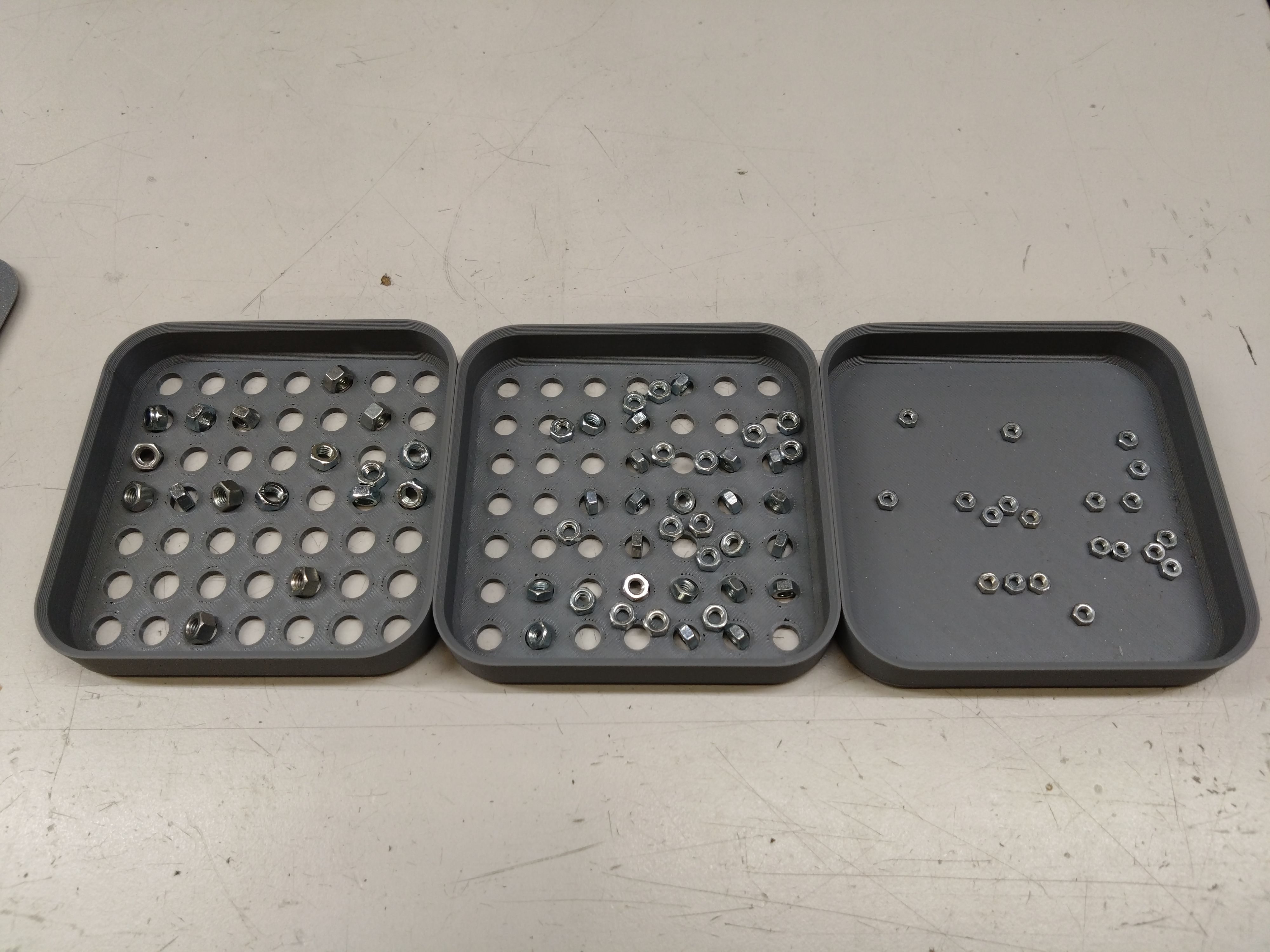 Nut sorter M5 M4 M3