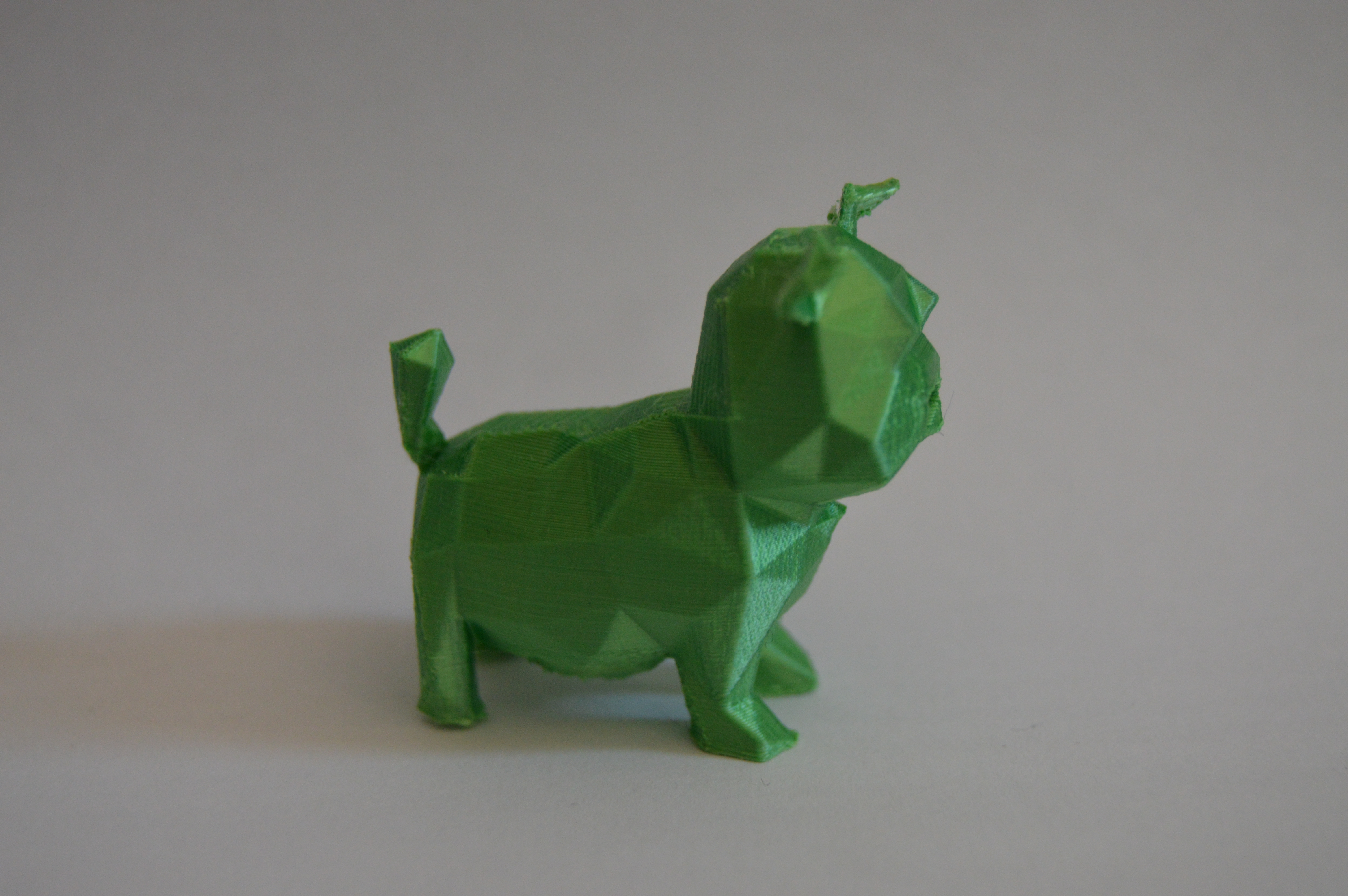 Low poly dog or piggy