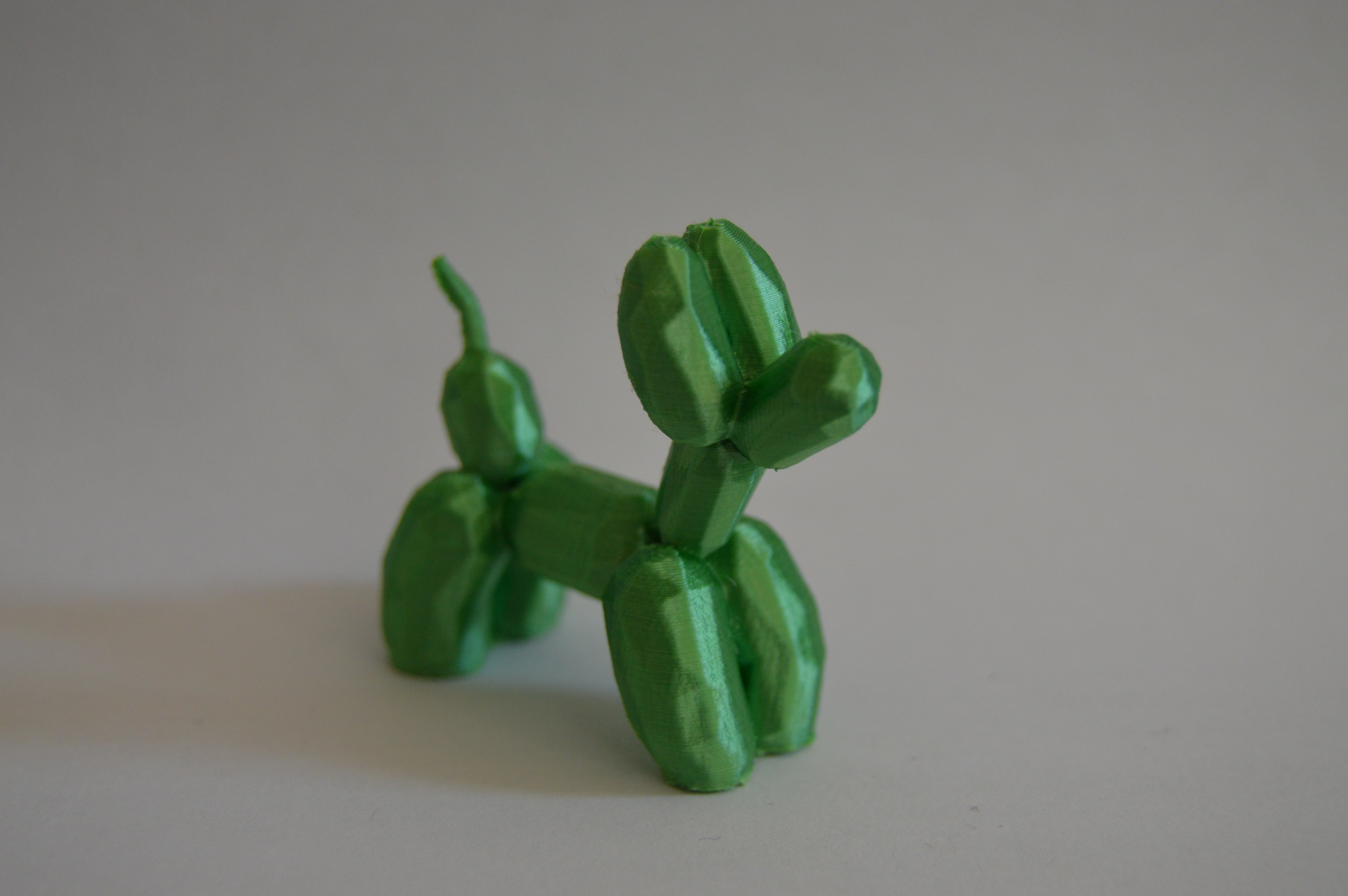 Miniatura 4 do modelo 3D Low poly balloon dog