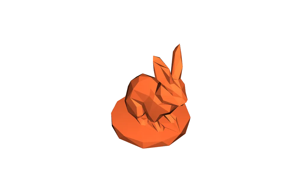 low poly rabbit by Jaroslav Ďulík | Download free STL model ...