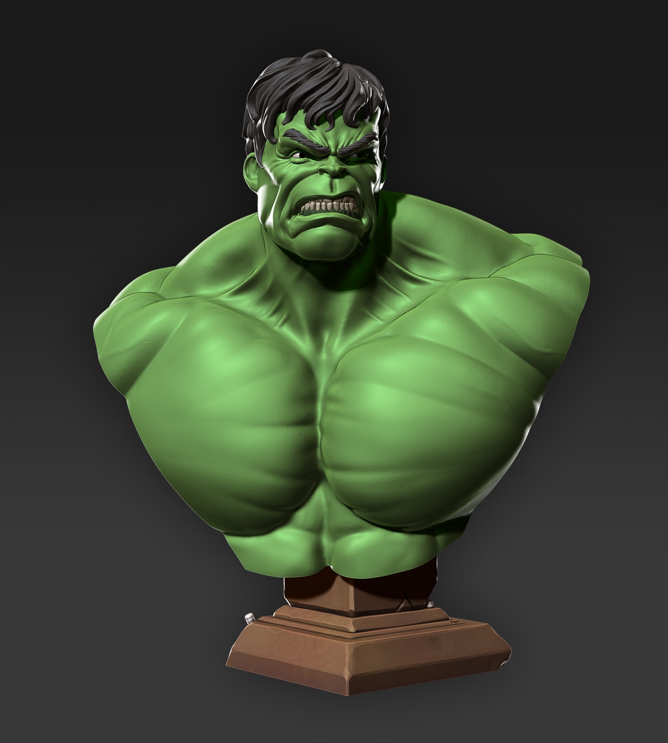Hulk 3D model thumbnail