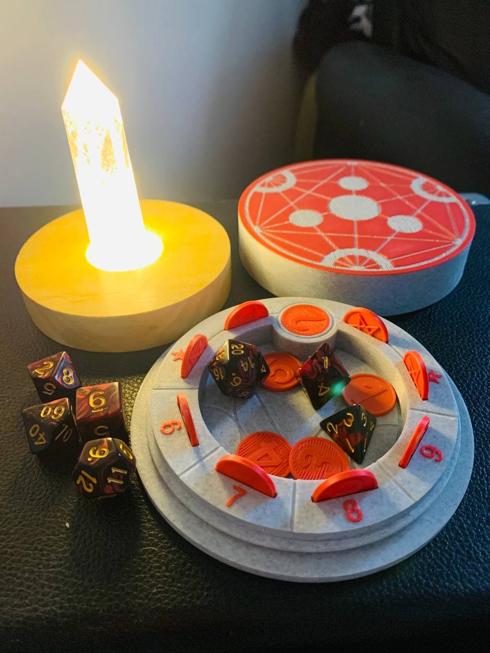 D&D 5e Spell Slot Tracker and Dice Vaults - Class Specific