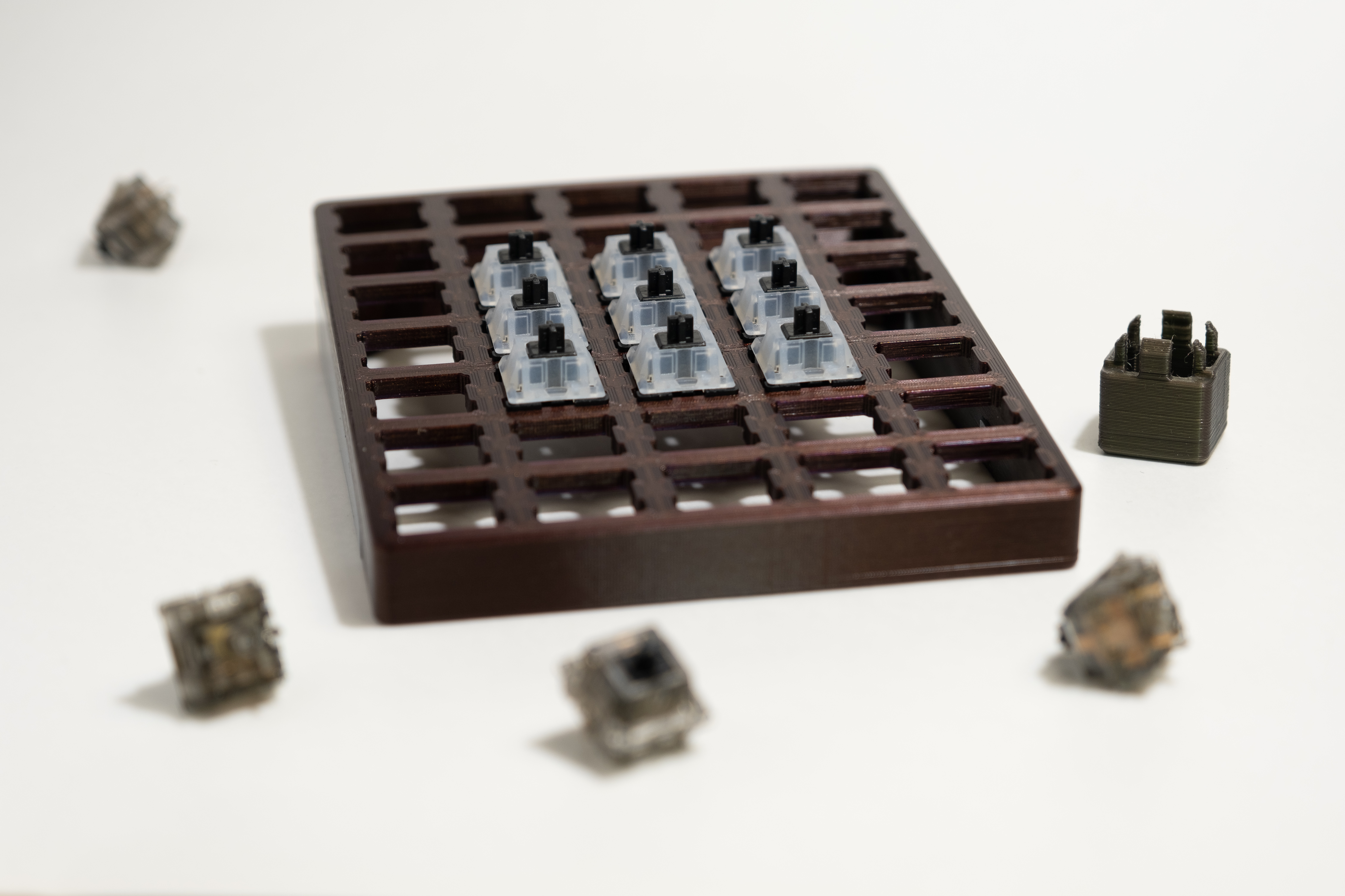 Mechanical Keyboard Switch Lube Station by Fonz Download free STL