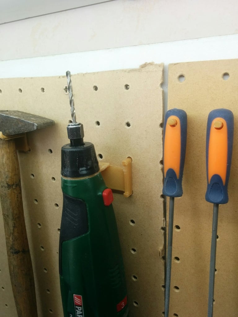 Support pegboard pour dremel by Wyman Download free STL model