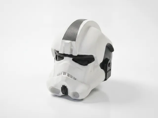 TIE Pilot Helmet Star Wars Collectible 3D Printable