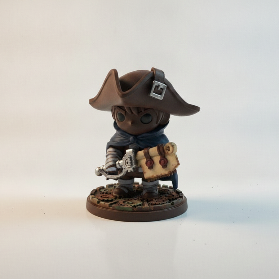 Bloodborne Hunter Figurine 3D Printable
