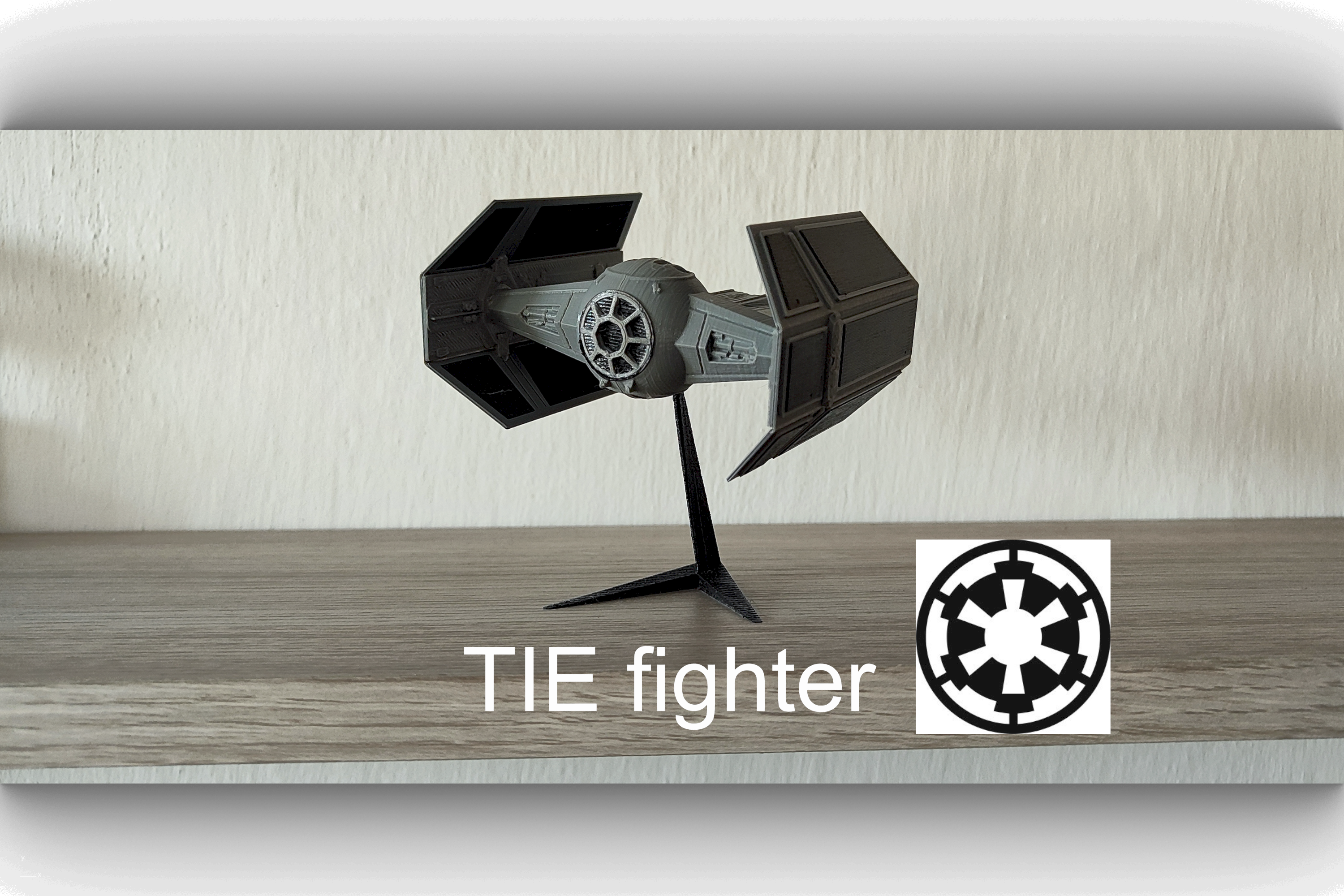 Darth Vader's TIE fighter model