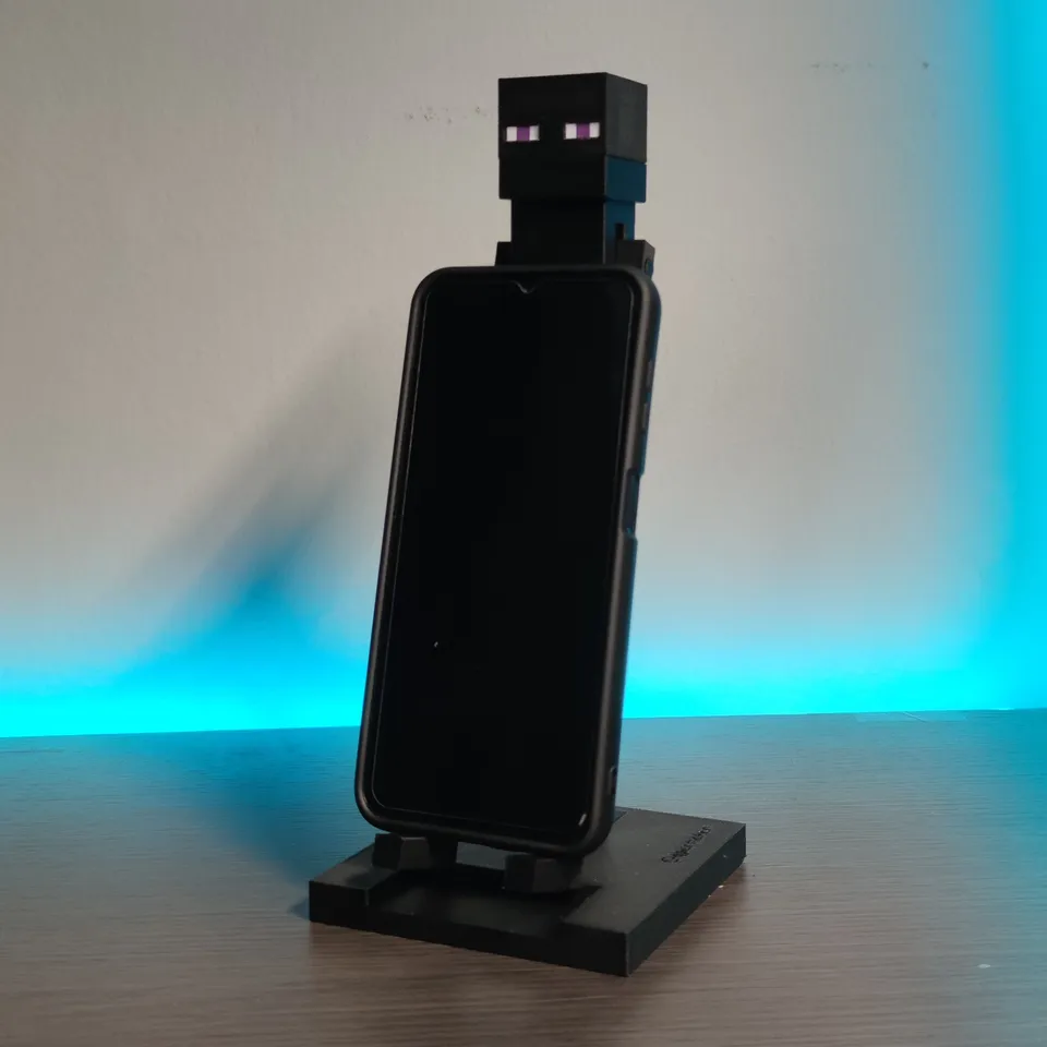 Enderman Phone Stand by Joce Maker | Download free STL model |  Printables.com, image size:960x960