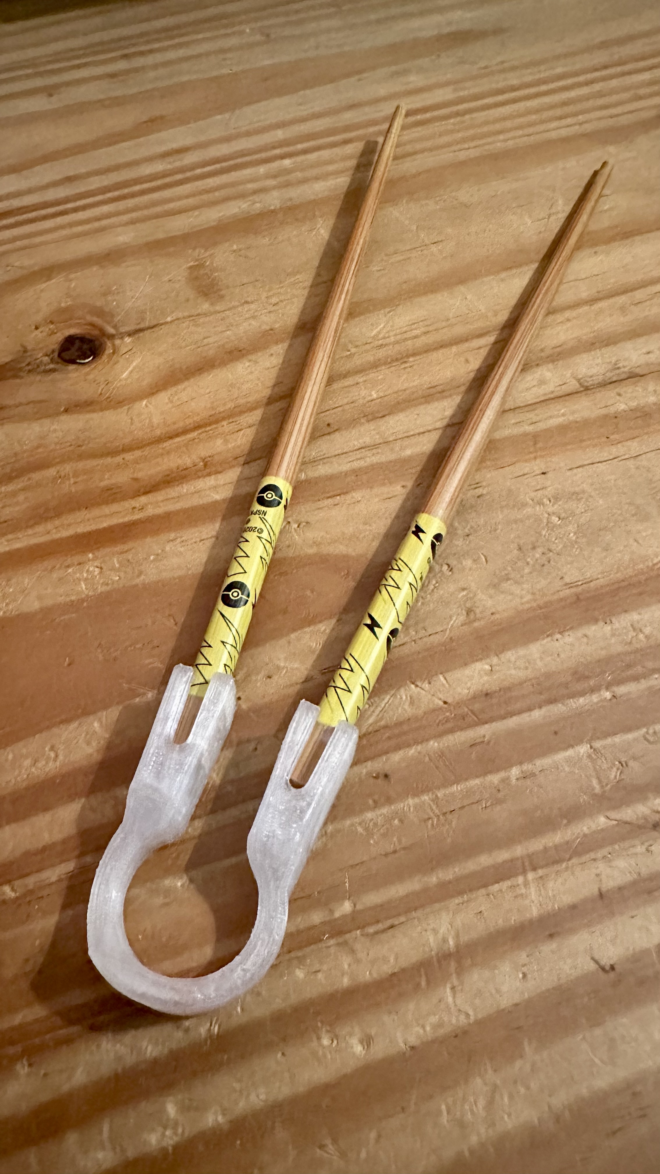 Chopstick Helpers w/ Stand 3D model thumbnail