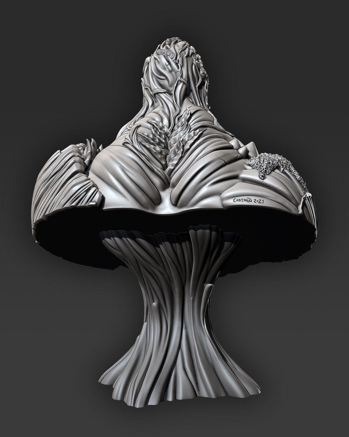 Swamp Thing Bust by Eastman | Download free STL model | Printables.com