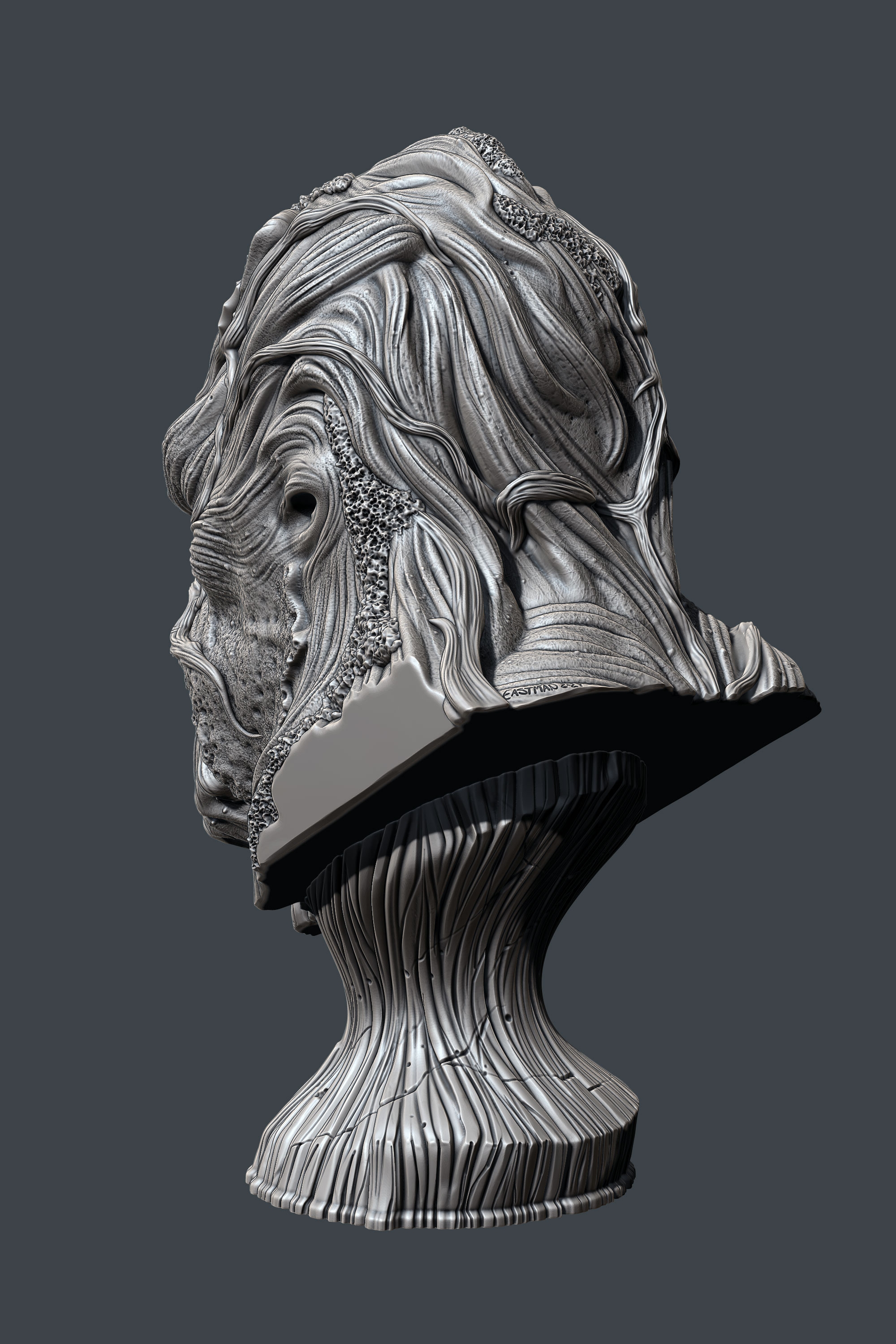 Swamp Thing (Detailed Head) Bust by Eastman | Download free STL model ...