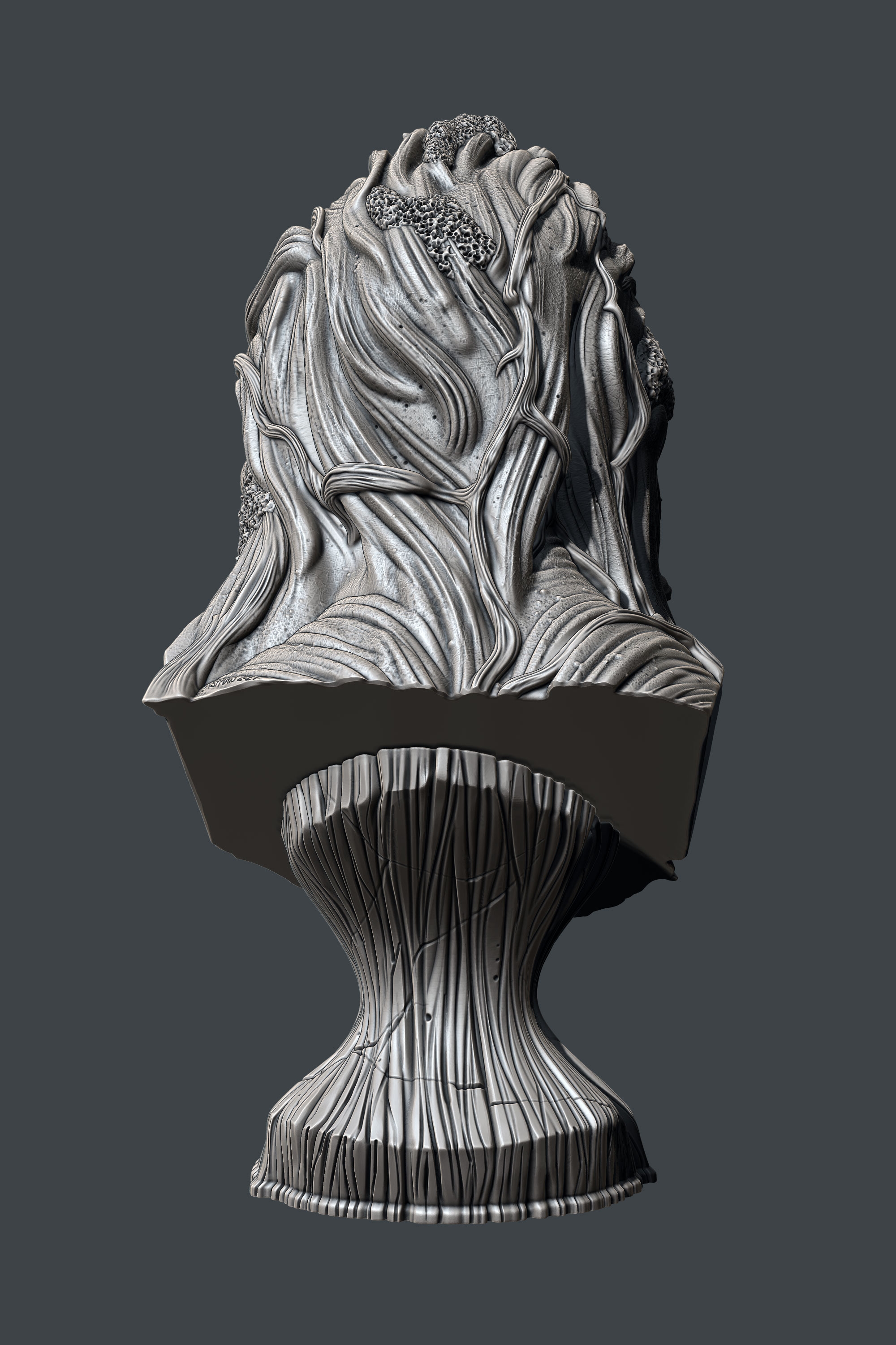 Swamp Thing (Detailed Head) Bust by Eastman | Download free STL model ...