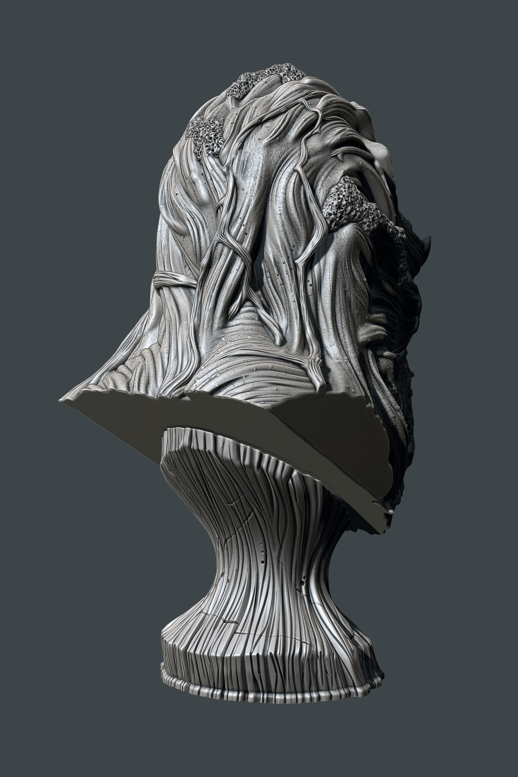 Swamp Thing (Detailed Head) Bust by Eastman | Download free STL model ...