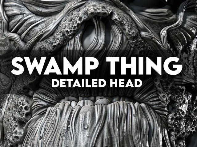 Swamp Thing (Detailed Head) Bust