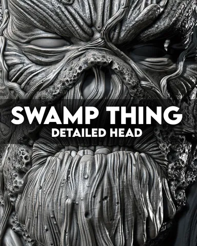 Swamp Thing (Detailed Head) Bust