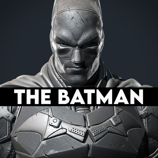 The Batman 3D model thumbnail