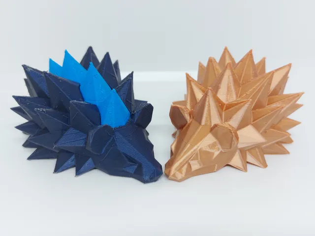 Cute Hedgehog - Low Poly / Supportless