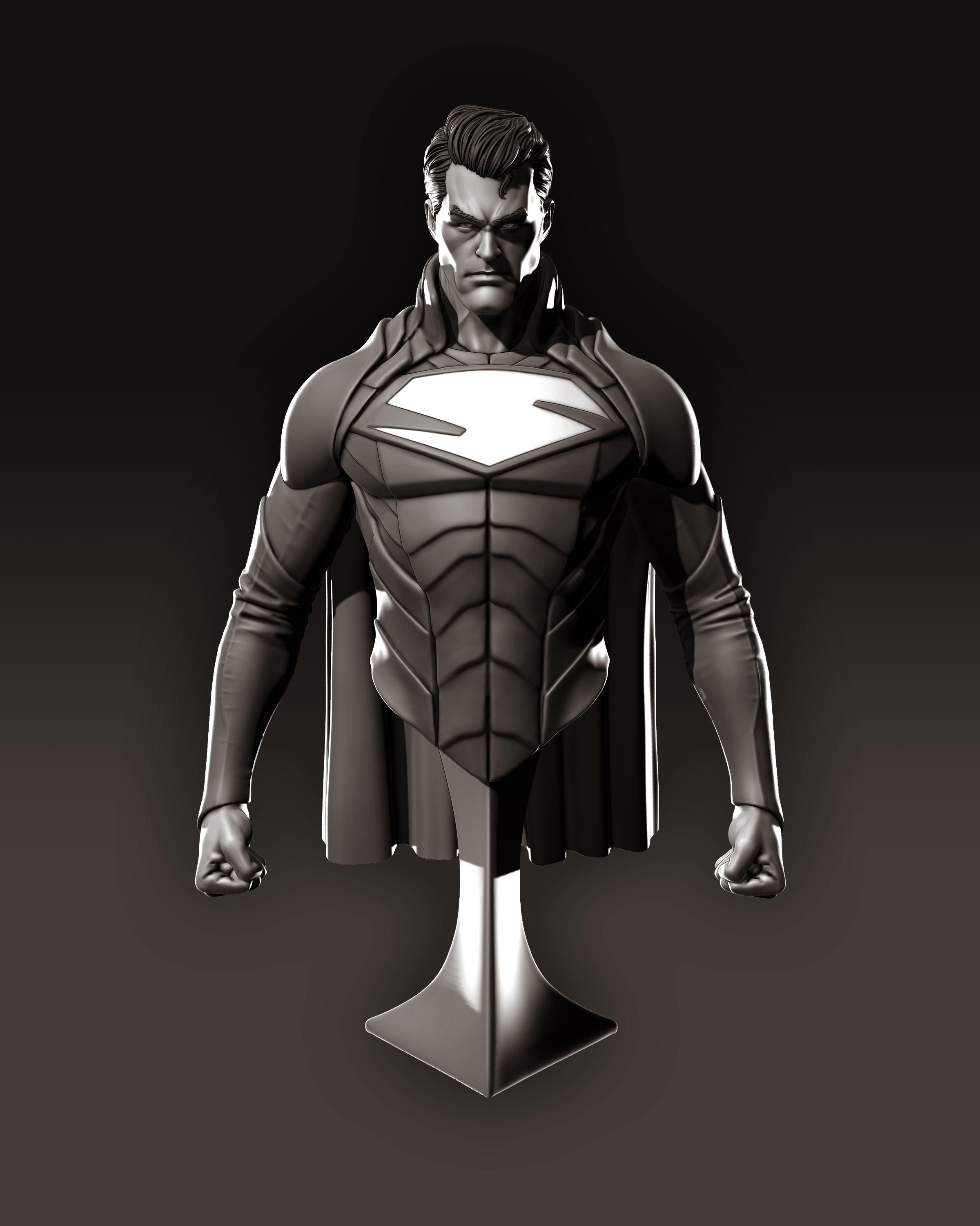 Miniatura 2 do modelo 3D Superman 2099