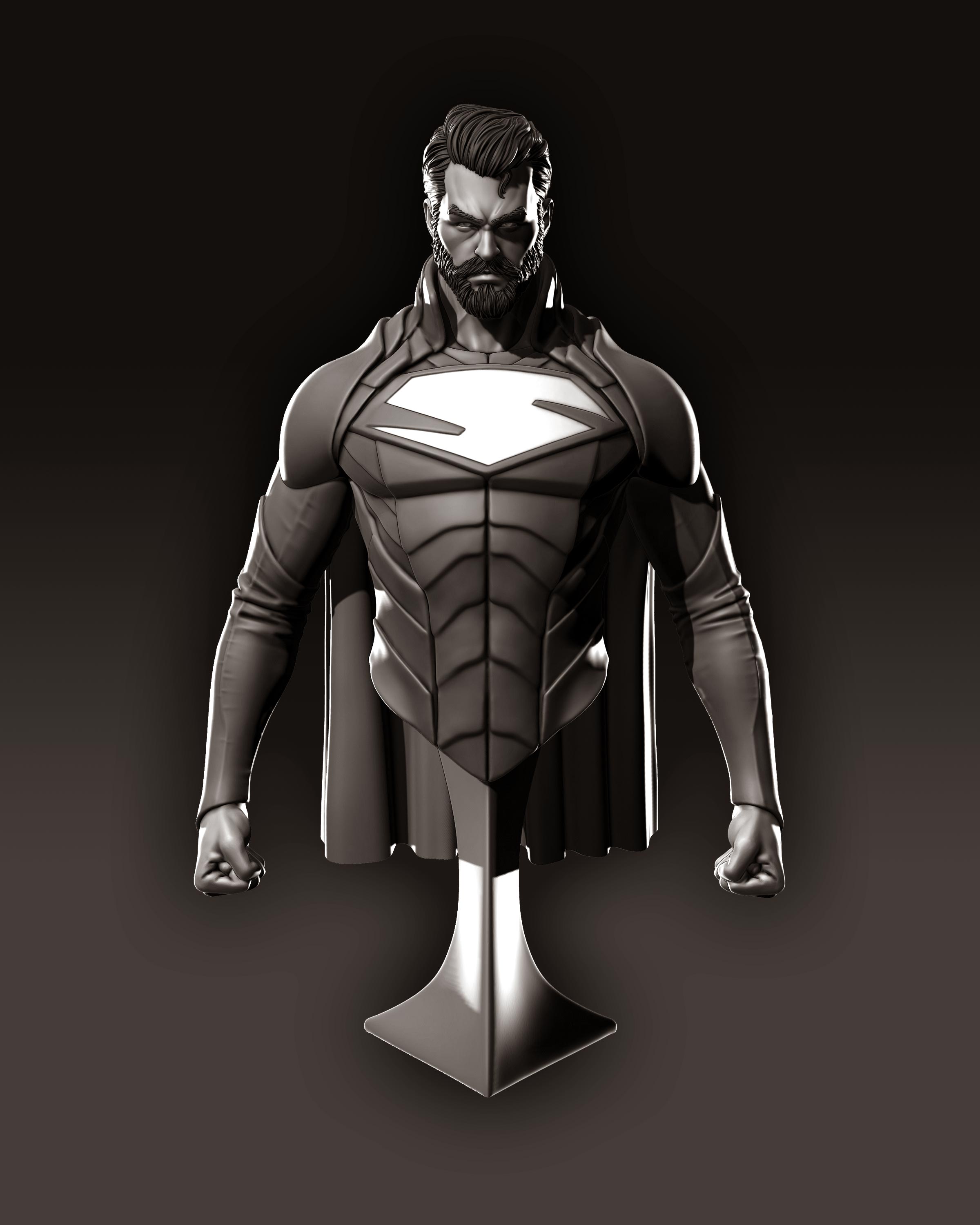 Miniatura 3 do modelo 3D Superman 2099