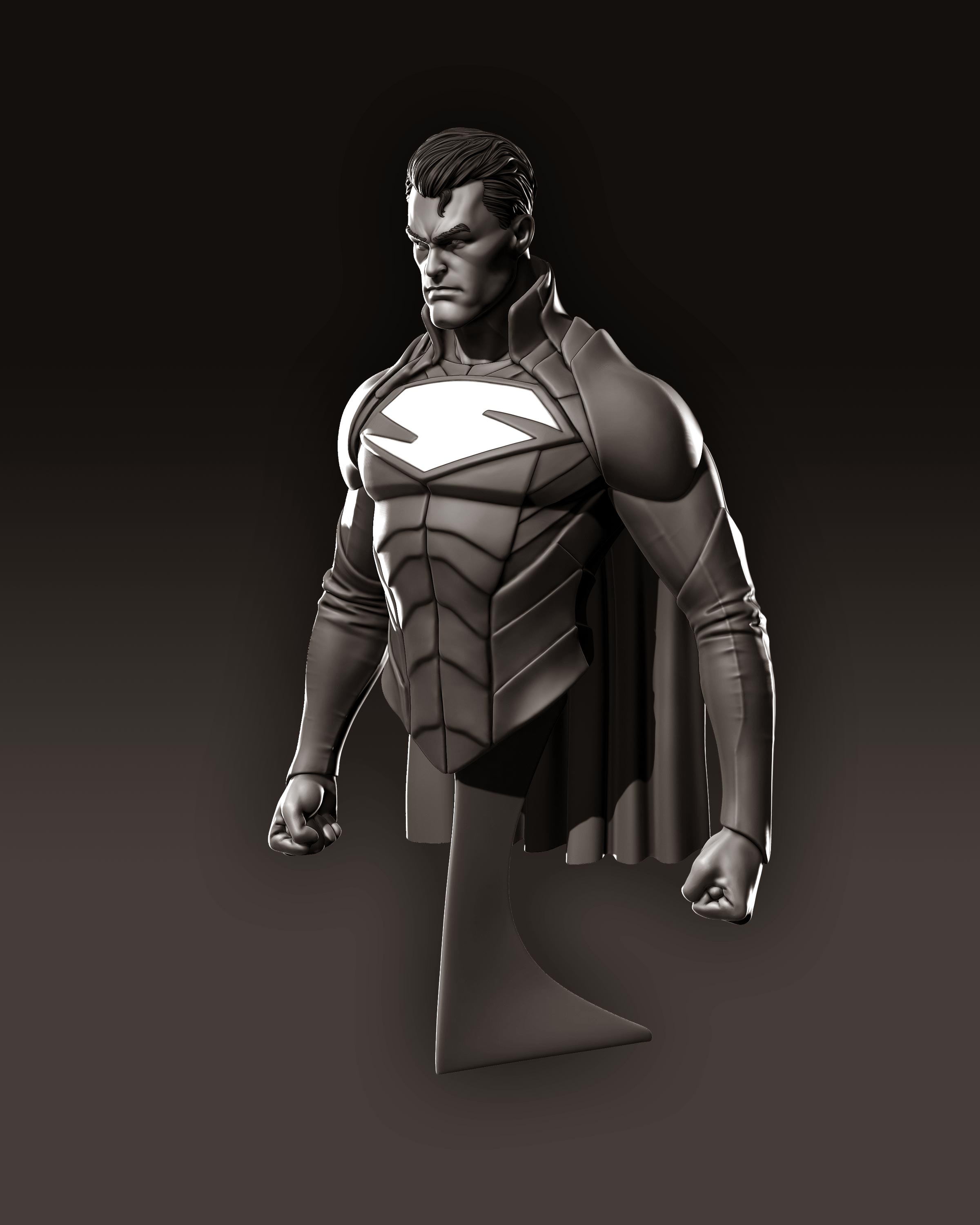 Miniatura 4 do modelo 3D Superman 2099