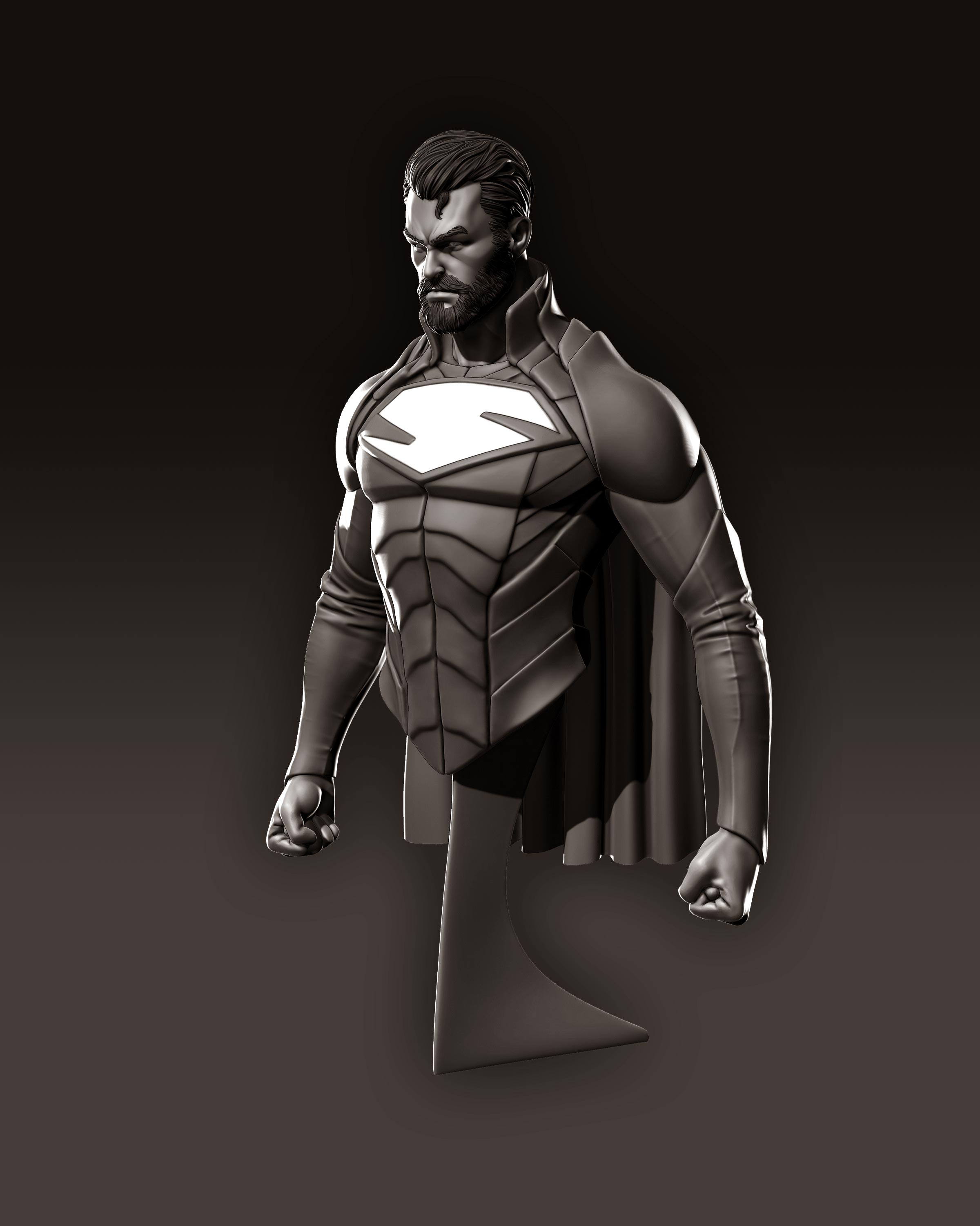Miniatura 5 do modelo 3D Superman 2099