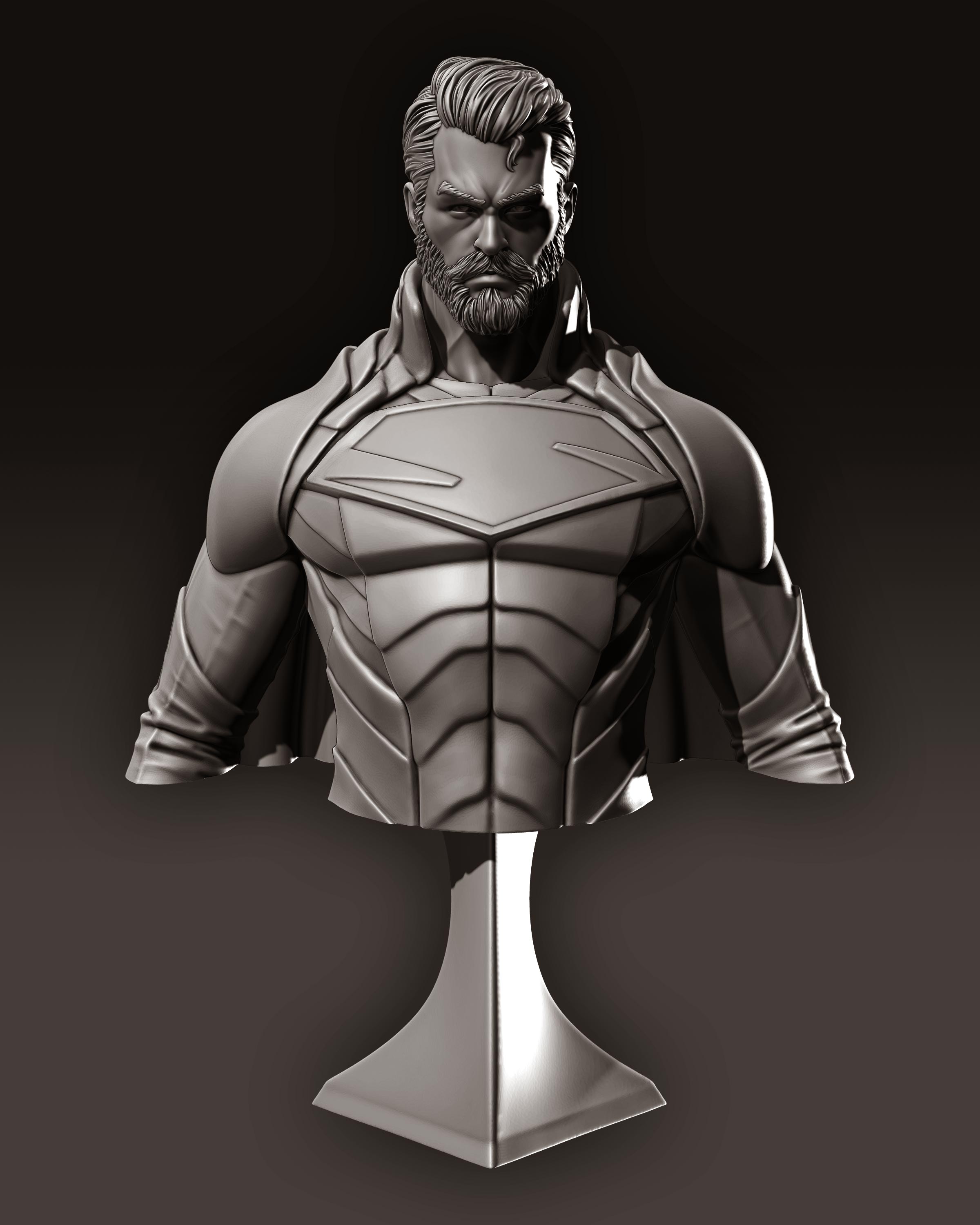 Miniatura 9 do modelo 3D Superman 2099