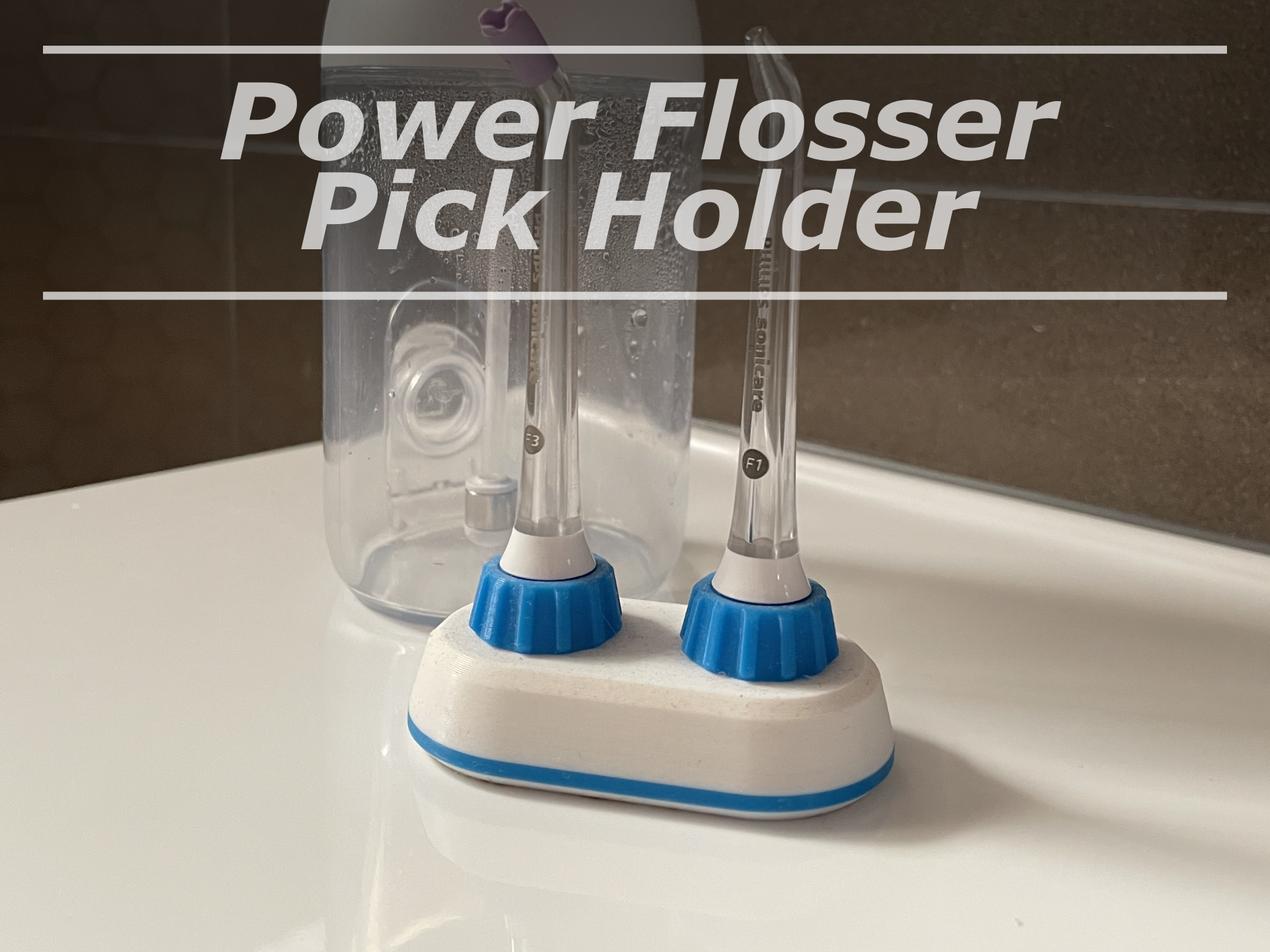 Power Flosser Pick Holder