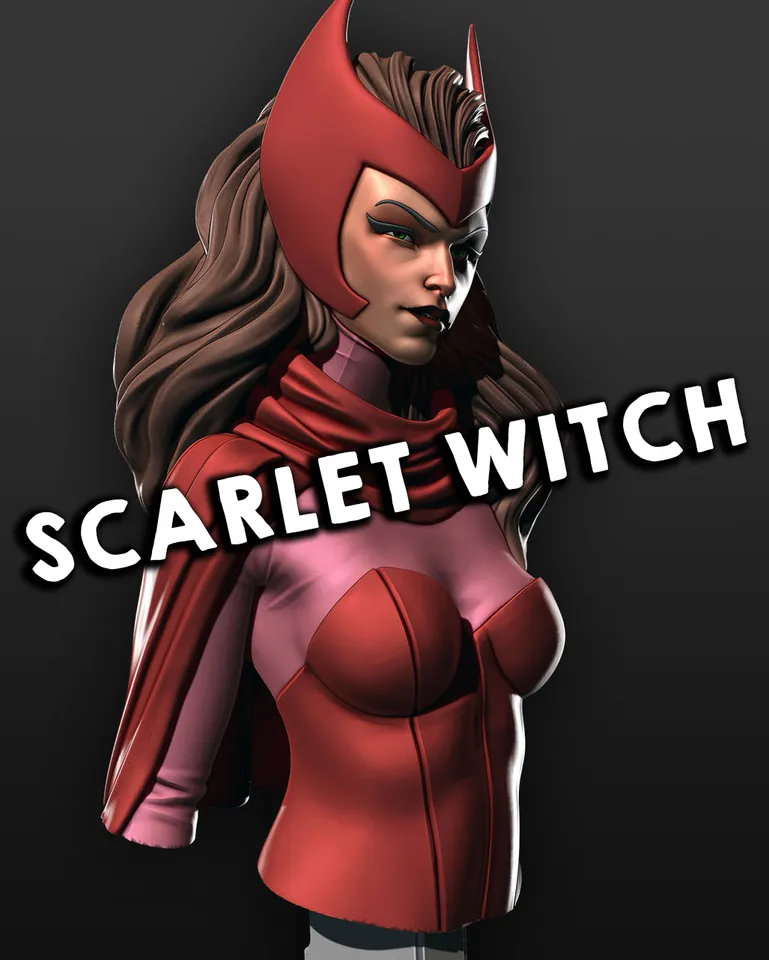 Wanda Maximoff - The Comic Monster