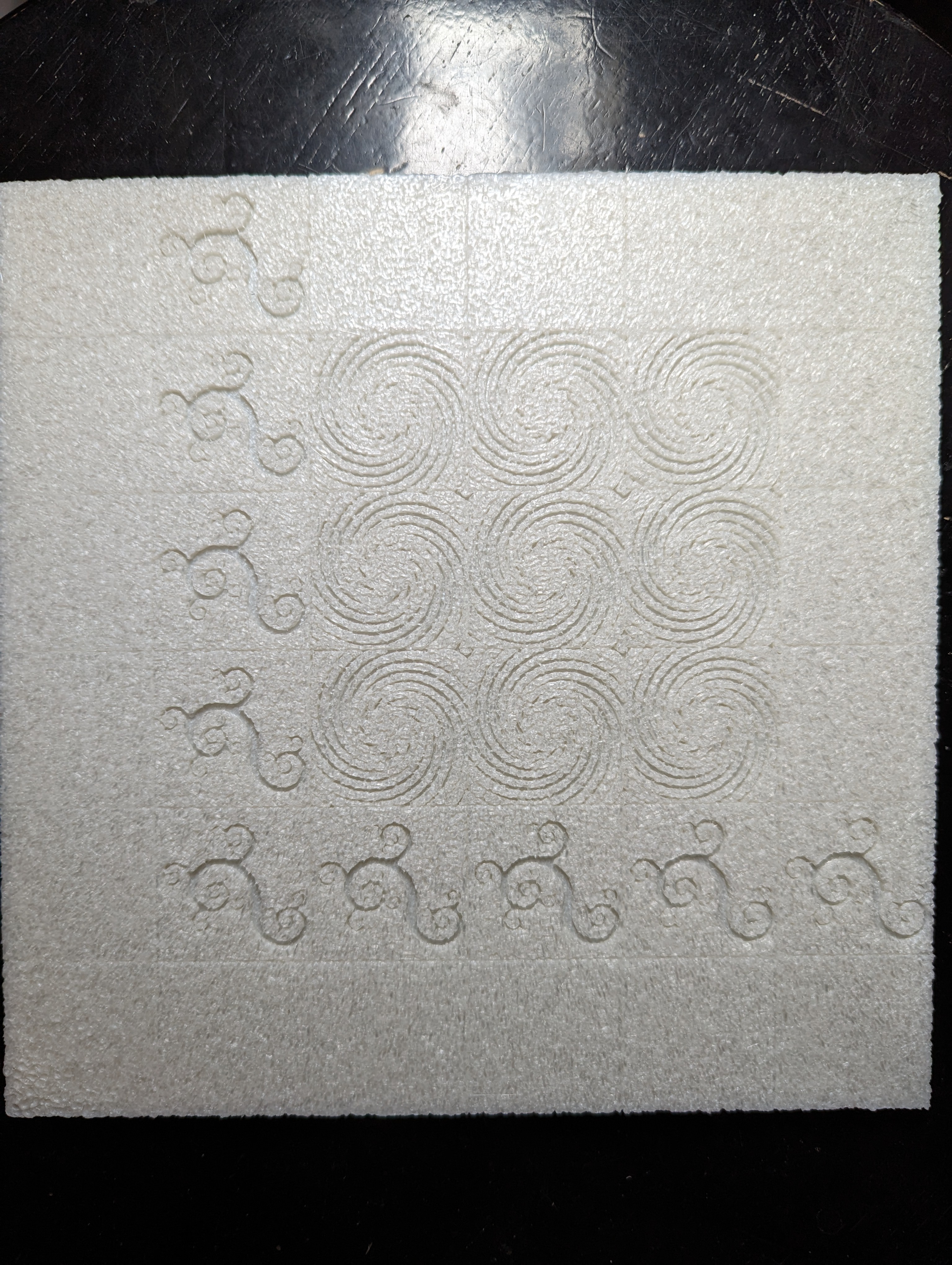 textured Tak board