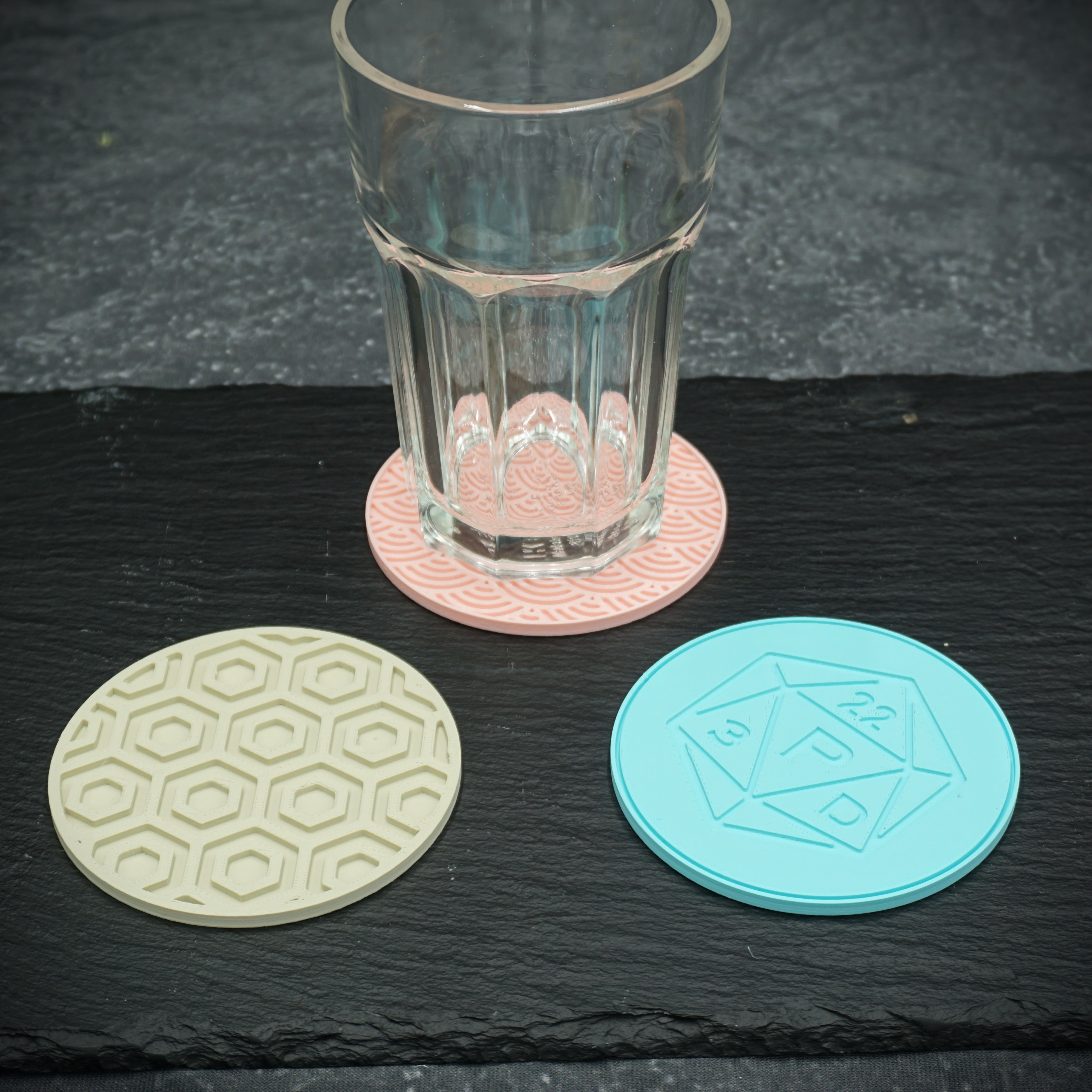 Simple coasters with storage by Preischl 3D | Download free STL model ...