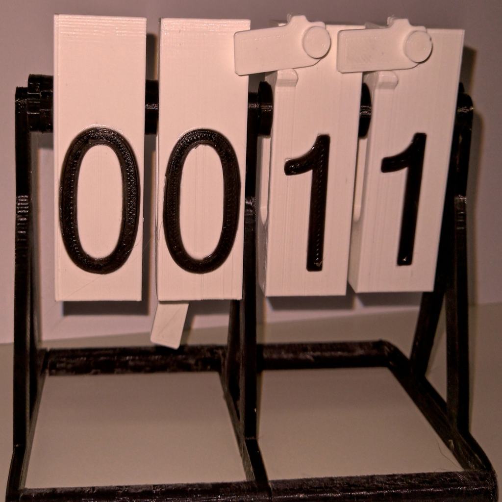 Miniatura 2 do modelo 3D Another Binary Counter