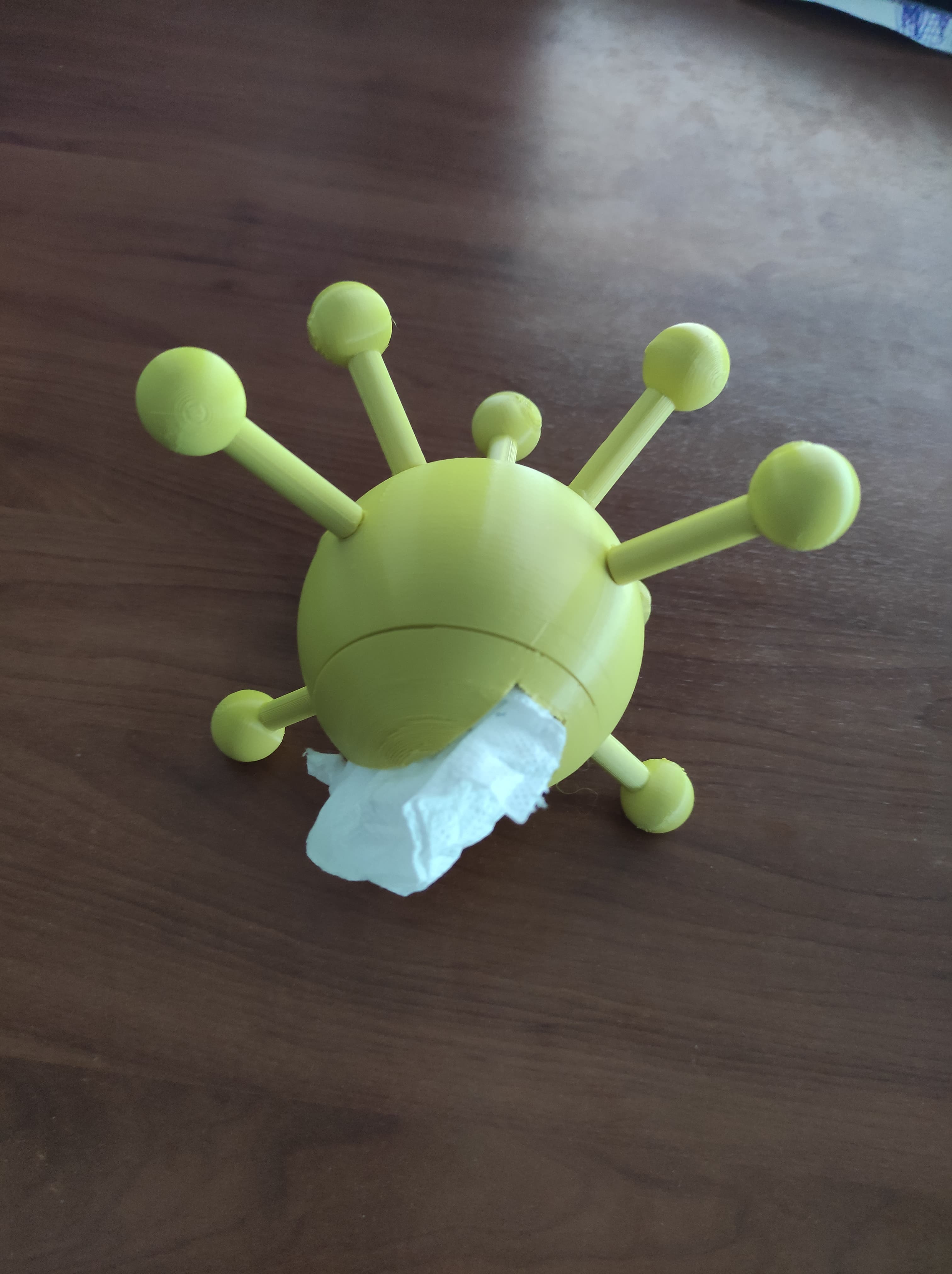 Virus Tissue Box