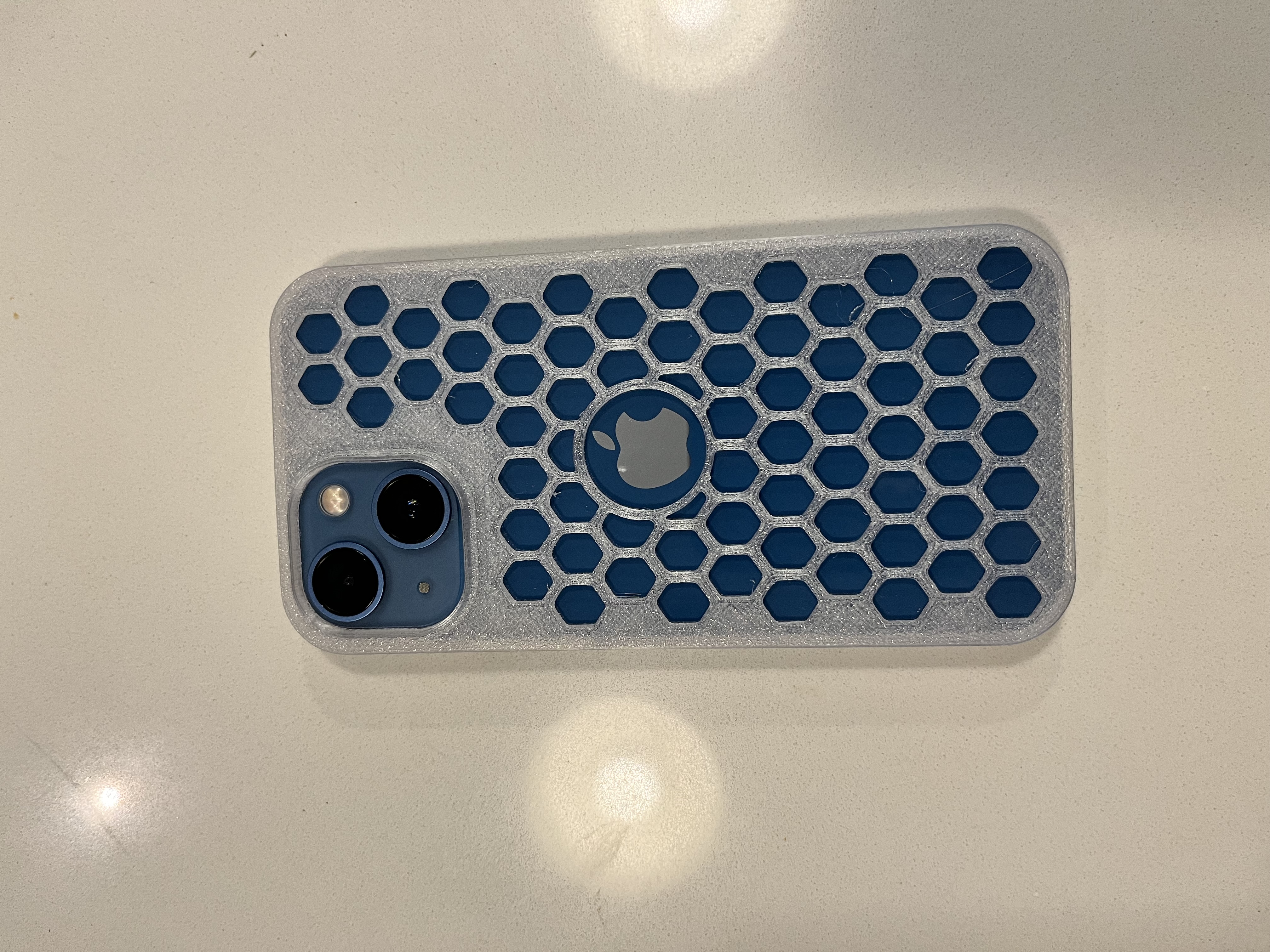 iPhone 13 Mini Case Remix -Apple Symbol Visible