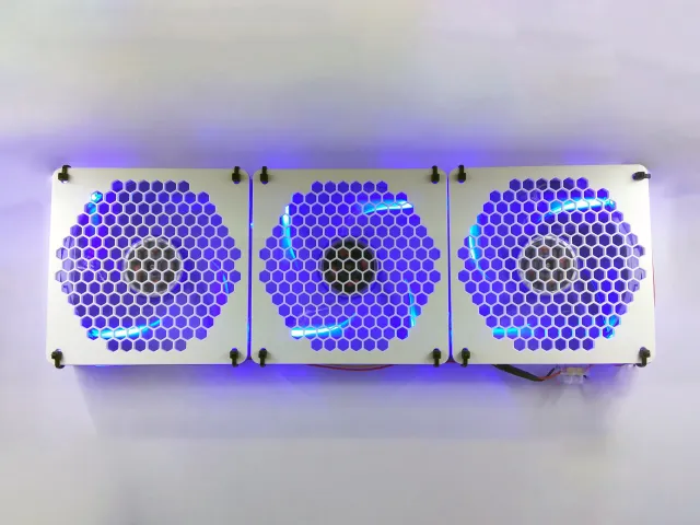 120mm Honeycomb Fan Grill