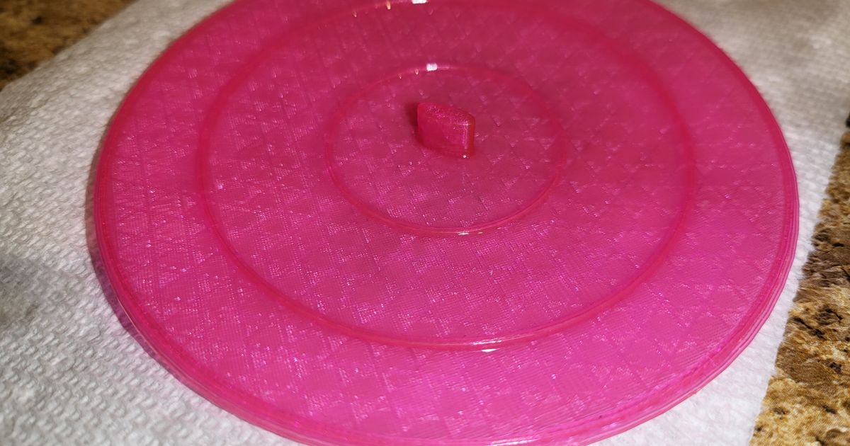 Bathtub Plug Flat by gary matthews jr Download free STL model