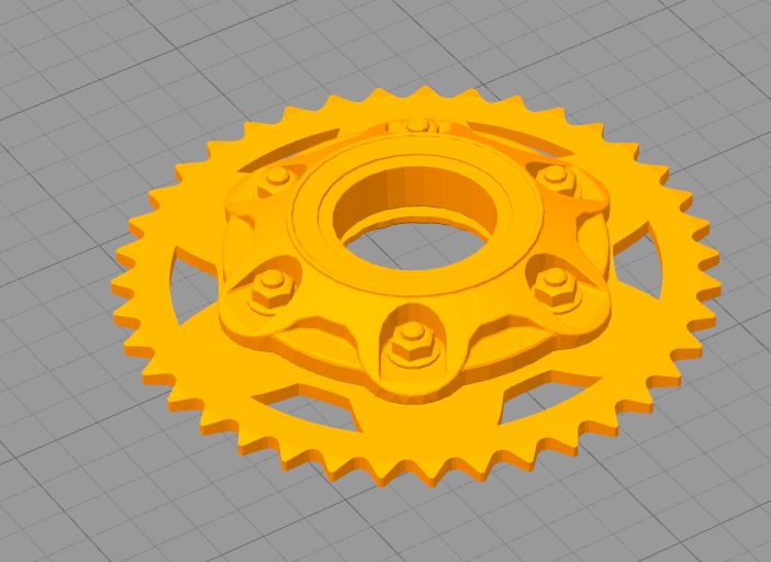 DUCATI 1199  CRACK CHAIN