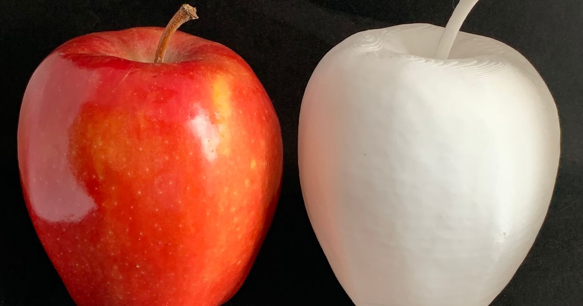 Real Gala Apple by Makerwiz Printables Store