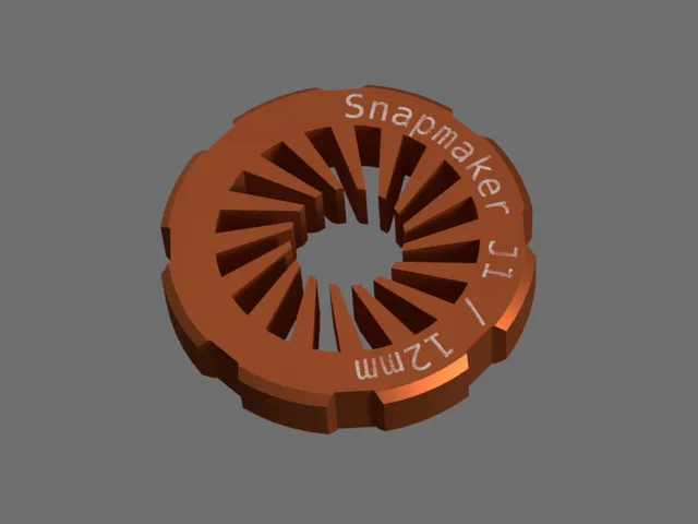Snapmaker J1 Belt Tension Nut (12mm)