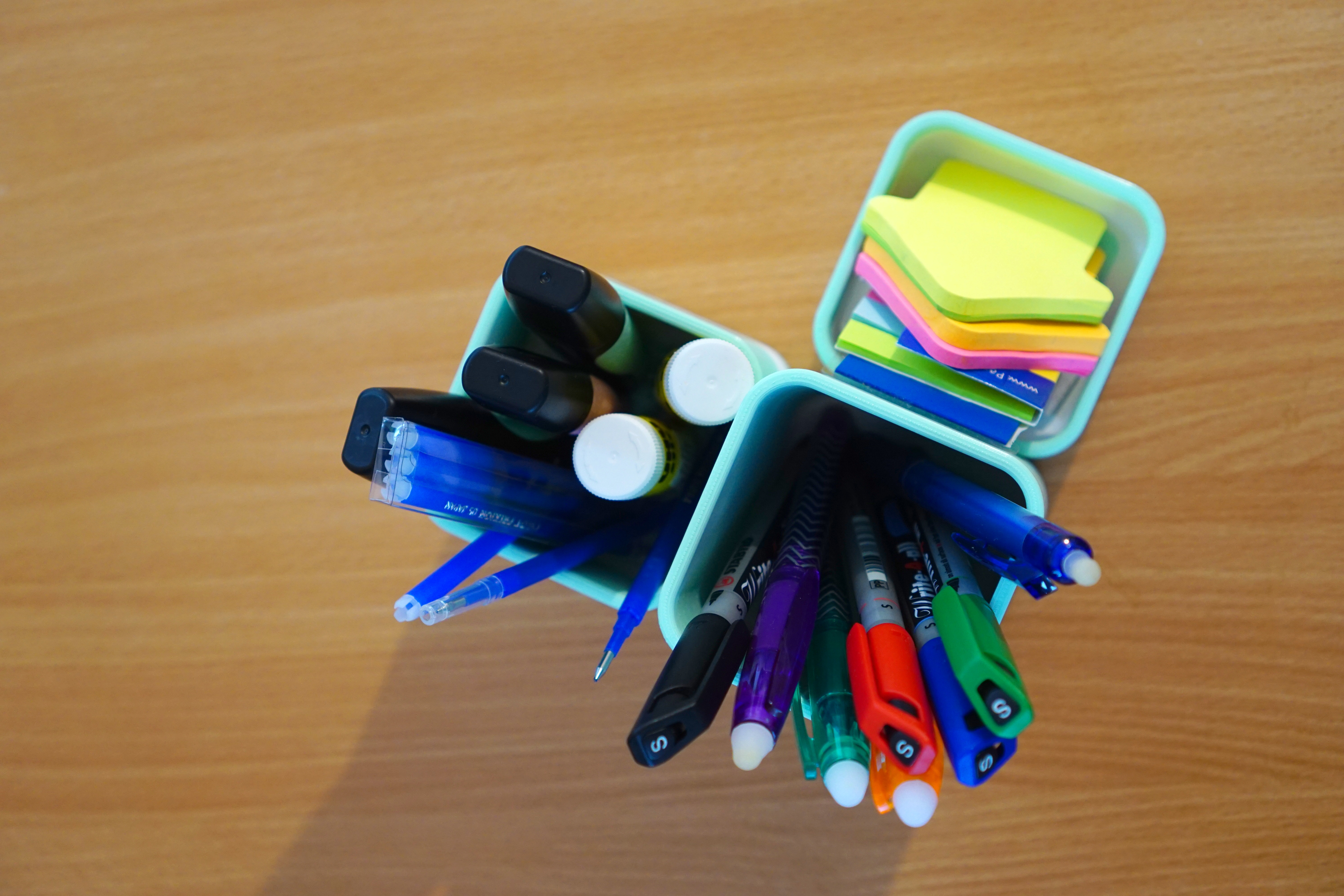 Miniatura 3 do modelo 3D Modular Desk Organiser