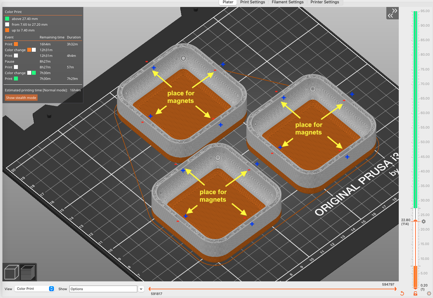 Miniatura 10 do modelo 3D Modular Desk Organiser