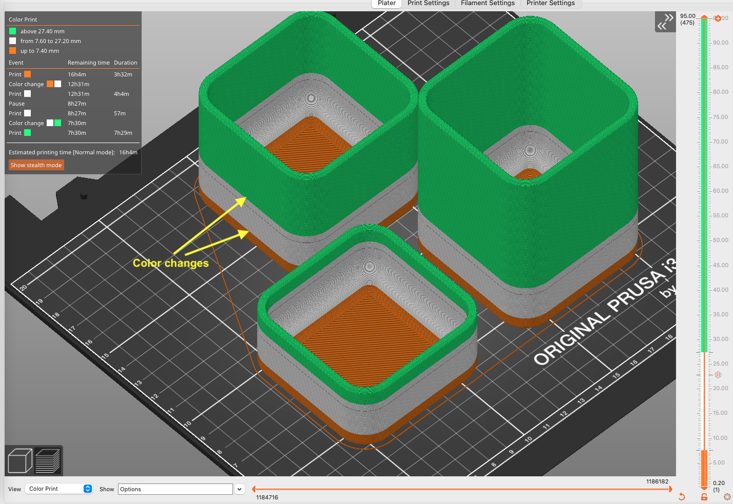 Miniatura 12 do modelo 3D Modular Desk Organiser