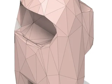 low poly among us character