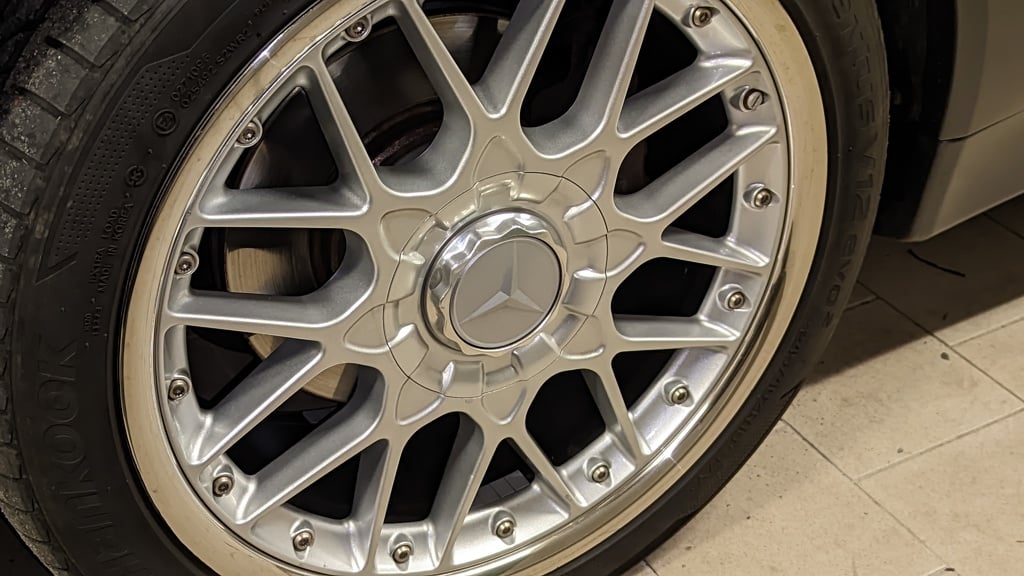 BBS RS704 centre cap with M-B star
